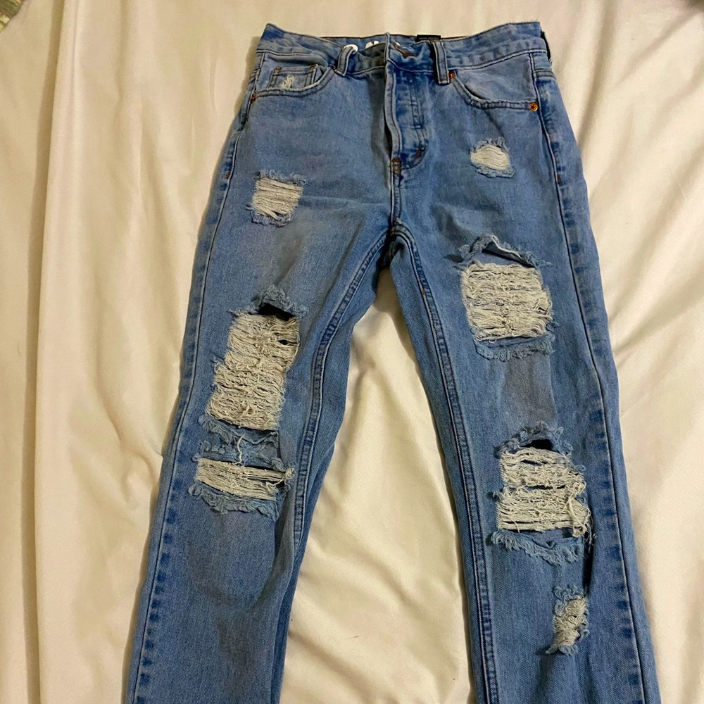 Never worn Boyfriend style jeans